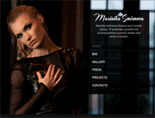 Tablet Screenshot of marinikasmirnova.com